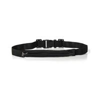 Sac banane double poche étanche en nylon pour téléphone portable - Petit sac décontracté pour voyage, course à pied, cyclisme, randonnée, sport, voyage, shopping, Style noir, 2 pièces