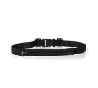 Sac banane double poche étanche en nylon pour téléphone portable - Petit sac décontracté pour voyage, course à pied, cyclisme, marche, sport, shopping, Style noir, Taille unique