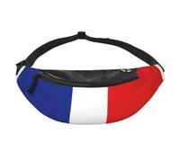 Sac banane drapeau français - Sac banane pour voyage course à pied mains libres