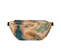 Sac banane Dunhuang Mystery imprimé avec une grande capacité et des poches doubles, adapté pour les voyages et le sport.