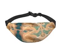 Sac banane Dunhuang Mystery Travel - Convient pour le sport, la course, le cyclisme, les voyages, la pêche - Grand sac banane pour garçons