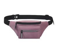 Sac banane efficace pour un style de vie actif, sac banane robuste en nylon avec poches d'accès facile pour les coureurs et les voyageurs, Multicolore
