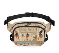 Sac banane égyptien antique multifonction pour voyage, sport, course à pied, sac banane pour femmes, hommes, enfants, filles, garçons, couleur, XL, Organiseur de sac