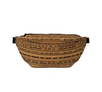 Sac banane égyptien frescoes avec plusieurs poches, facile à transporter, adapté pour le sport, les voyages et une utilisation quotidienne.