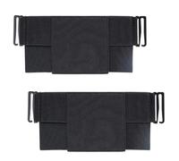 Sac Banane élastique pour téléphone Portable dissimulé, Ceinture de Course cachée, Sac Banane pour Homme et Femme, Sac Banane à Poche élastique (One Size,2Pcs-a)
