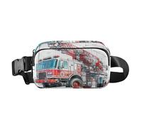 Sac banane élégant avec illustration détaillée du système solaire pour femmes, hommes, adolescents, grande capacité, sac de voyage, Grue blanche, 1 size