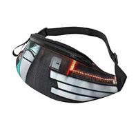 Sac banane élégant avec imprimé flèches pour homme et femme, sac de voyage confortable pour randonnée, cyclisme et course à pied