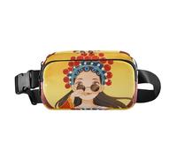 Sac banane élégant avec sangle réglable pour homme et femme Motif opéra chinois, Chinois Opéra Filles Lovely, Taille unique