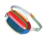 Sac banane élégant et coloré pour jeune gym, course à pied, accessoires de sport, sac utilitaire pour activités de plein air, gym, entraînement, voyage, pochette de fitness réglable et étanche