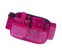 Sac banane élégant pour infirmières pour organiser l'équipement médicamenteux, Rose rouge.