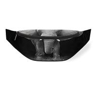 Sac banane éléphant d'Afrique pour homme et femme, sac banane réglable pour voyage, course à pied, randonnée, marche, cyclisme, Noir , Taille unique, Sacs banane