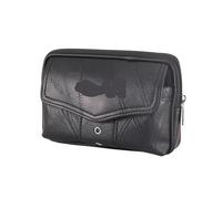 Sac Banane en Cuir de Vache for Homme, Texture Classique, Design créatif et délicat, Chic, Affaires, Solide, Ceinture for téléphone Portable(Black)