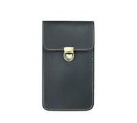 Sac banane en cuir pour homme - Petit sac banane - Sac banane pour les sorties, Bovins Noir, One Size