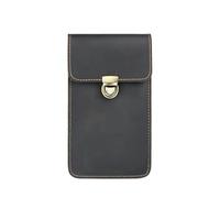 Sac banane en cuir pour homme - Petit sac banane - Sac banane pour les sorties, Café bovins, One Size