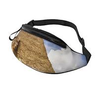 Sac banane en forme d'ananas doré pour l'extérieur, la marche, la course à pied, la randonnée, le camping, Pyramides d'Égypte., Taille unique