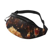 Sac banane en forme de mouton pour homme et femme - Sac banane réglable pour entraînement, course à pied, voyage, sac banane décontracté, Soirée cinéma, Taille unique
