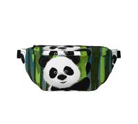 Sac banane en forme de panda et bambou pour la marche, la course à pied, la randonnée, multicolore, Taille unique, Sac à dos de