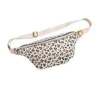 Sac Banane en Gaze de Coton imprimé léopard