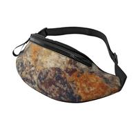 Sac banane en granit abstrait pour homme et femme, sac banane tendance, sac à bandoulière réglable, sac banane partout