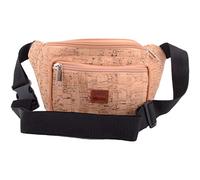 Sac banane en liège pour femme avec motif floral, Liège vieilli, Taille unique