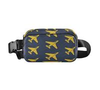 Sac banane en polyester léger pour l'extérieur | Sac banane à bandoulière facile à nettoyer pour le sport, le fitness, l'entraînement, le pilotage des compagnies aériennes
