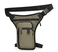Sac banane en polyester pour moto, sac banane avec serrage réglable | Sac banane confortable à coque rigide imperméable pour portefeuille, clés, bouilloire, gants imperméables, doré, Refer to