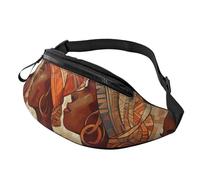 Sac banane en poterie ethnique africaine pour homme et femme - Sac banane tendance réglable