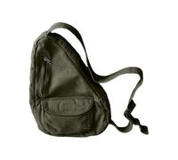 Sac banane en toile pour femme et homme - Sac banane polyvalent - Taille L, Vert Gn, M, Western