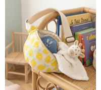 Sac Banane Enfant En Gaze De Coton Imprimé Citron Jaune TU