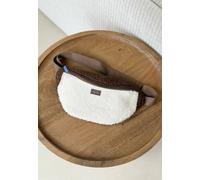 Sac banane enfant en sherpa cracotte marron TU