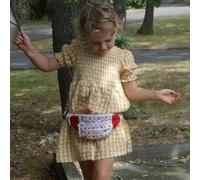 Sac banane enfant made in france -fraise
