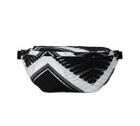 Sac banane étanche avec sangle réglable pour clavier de piano et touches de course à pied, support de téléphone pour salle de sport, sac banane étanche