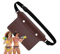 Sac Banane Étanche | Banane Étanche Résistante à l'eau,Protection Sèche Adjustable pour Portefeuille Passeport et Valeurs Sécurisées