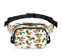 Sac Banane étanche en Forme de Fruit Orange, Sac à bandoulière pour Femmes et Hommes, Cadeaux de Vacances