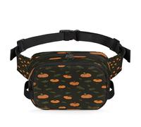 Sac Banane étanche Motif Citrouille Graffiti, Sac à bandoulière pour Femmes et Hommes, Cadeaux de Vacances
