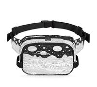 Sac Banane étanche Motif Graffiti Cosmique, Sac à bandoulière pour Femmes et Hommes, Cadeaux de Vacances