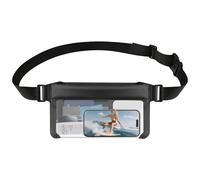 Sac banane étanche, pochette étanche avec sangle de taille pour téléphone, passeport, sac à main, sacs secs flottants pour iPhone 16/15/14/13 Pro Max, Galaxy S25, S24 et Pixel, accessoires de bateau