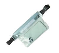 Sac banane étanche pour téléphone portable, accessoires de plage, sac de ceinture mobile | Sac étanche à 3 couches haute capacité pour kayak, surf, blanc, Refer to description, Unisexe