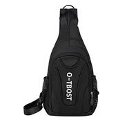 Sac banane étanche Sac de poitrine à double usage Sac à dos de voyage Sac à dos multifonction Serrure pour sacs en laiton, BK2., Taille unique, Sac à dos