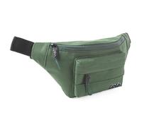 Lois - Sac Banane Femme Polyvalent - Sac Banane Noir Compact, Sac De Taille avec Poches, bandoulière réglable pour Voyage, Running et Ville, Kaki