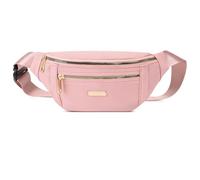 Sac Banane Femme Homme Sacs de Randonnée Sacoche Bandoulière Sac de Ceinture Outdoor Sport Waist Bag Fanny Pack (Rose Sac Banane)
