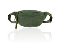 Sac Banane Femme Velours Côtelé Sacoche Banane Réglable, Sacoche Femme Bandoulière Fashion, pour Randonnée Cyclisme Balade,Vert