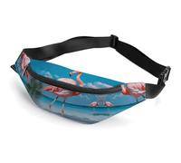 Sac banane flamant rose dans l'eau pour femme et homme - Sac banane pour homme - Sac banane pour la course à pied - Petit sac banane pour femme - Style : 36 x 15 cm, Style :, 36*15cm