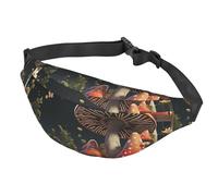 Sac banane Fresh Lemon pour femme et homme - Sac banane imperméable avec ceinture réglable - Sac à bandoulière décontracté - Sac banane de voyage pour le sport, la course à pied, le cyclisme,