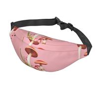 Sac banane Fresh Lemon pour femme et homme - Sac banane imperméable avec ceinture réglable - Sac à bandoulière décontracté - Sac banane de voyage pour le sport, la course à pied, le cyclisme,