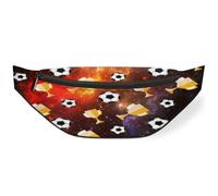 Sac banane Galaxy pour femmes, hommes, filles, garçons, enfants, trophée galaxie, football, sac banane pour voyage, sport, course à pied, couleur, M