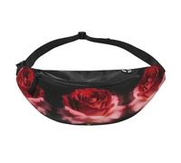 Sac banane Ghost Red Rose - Sac banane pour voyage, course à pied, mains libres