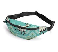Sac banane Goat Frolic pour femme et homme - Sac banane pour homme - Sac banane pour la course à pied - 36 x 15 cm, Style :, 36*15cm