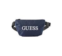 Sac banane Guess Homme quarto imprime logo Bleu Synthétique