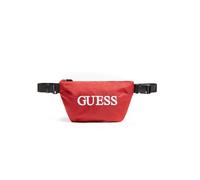 Sac banane Guess Homme Quarto logo Rouge Synthétique